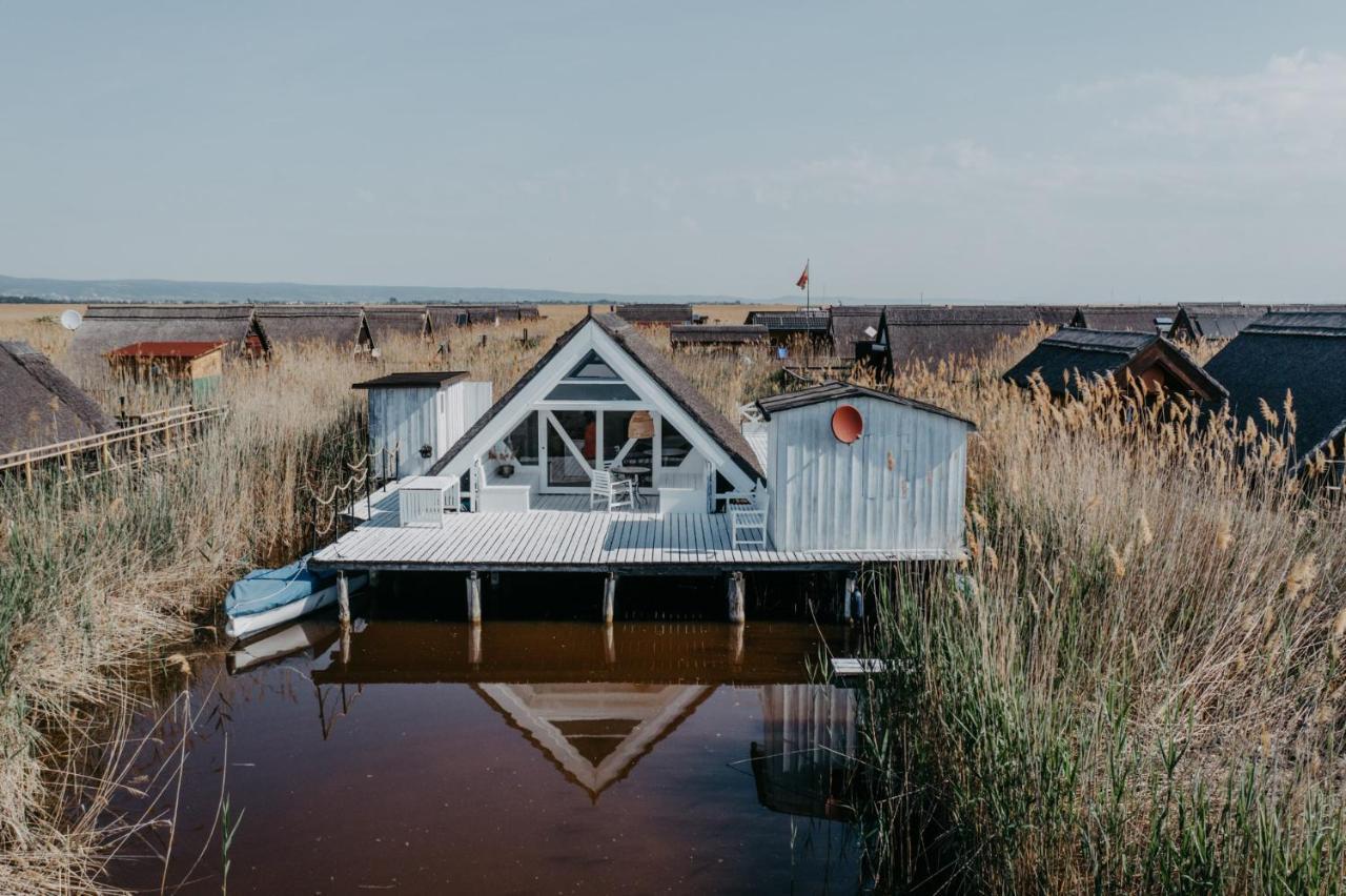 Seehuette Neusiedlersee - Strandhaus, Elektroboot Inklusive Rust Esterno foto