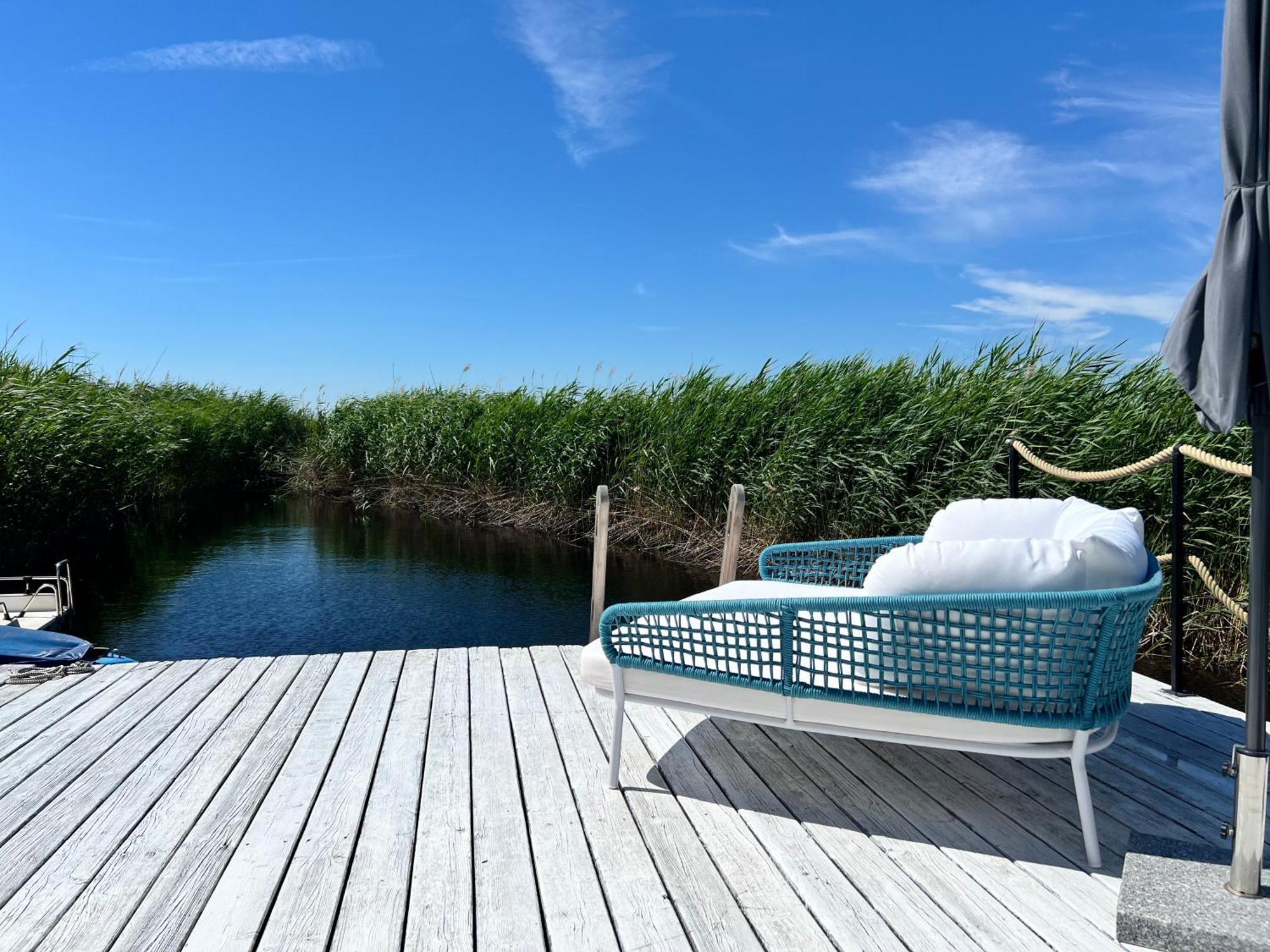 Seehuette Neusiedlersee - Strandhaus, Elektroboot Inklusive Rust Esterno foto